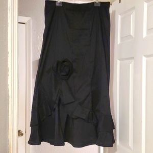 Size 16w black skirt